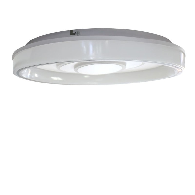 Plafón Smart Ryad 85W 3CCT regulable visto de perfil