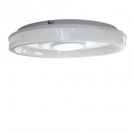 Plafón Smart Ryad 85W 3CCT regulable visto de perfil