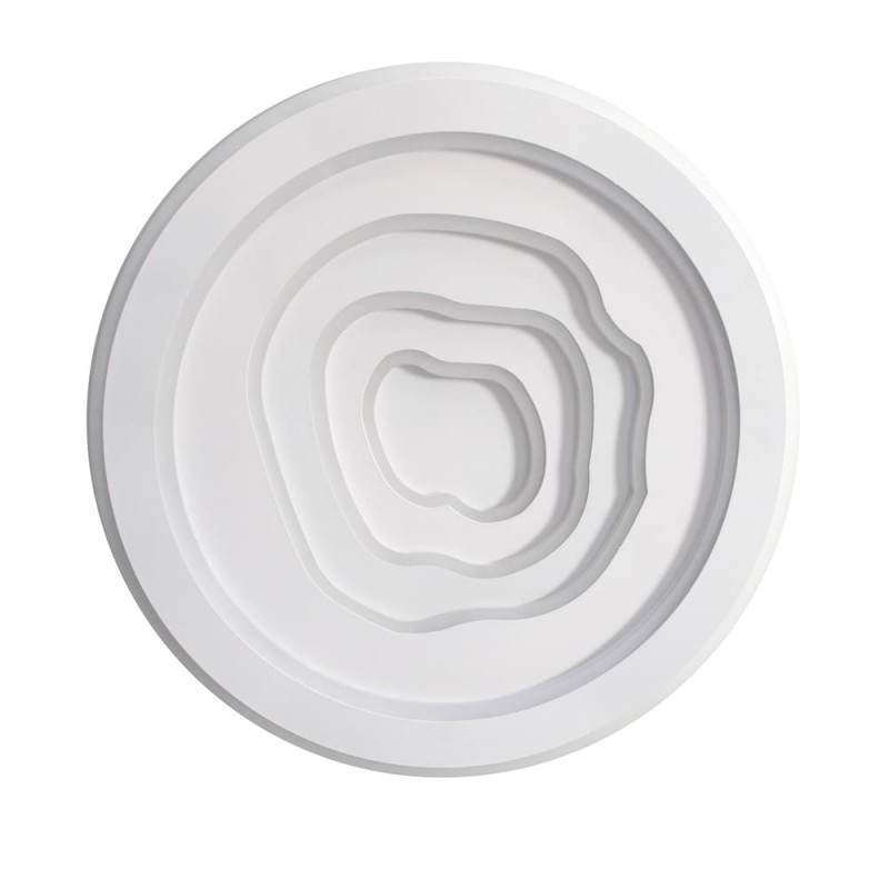 Plafón Smart Cloud 100W 3CCT regulable visto de planta