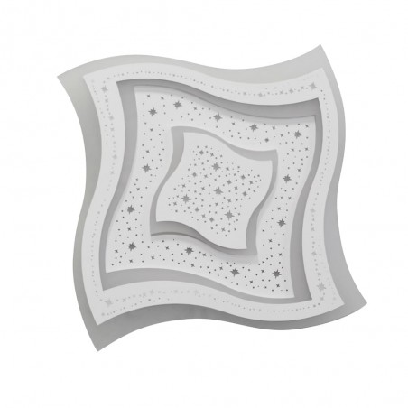 Plafón Smart Lou 105W 3CCT regulable visto de planta