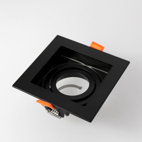 Empotrable Akrah cuadrado negro