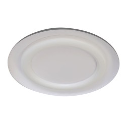 Plafón LED Jara Blanco+Gris...