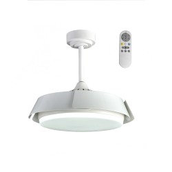 Ventilateur LED Batan Blanc...