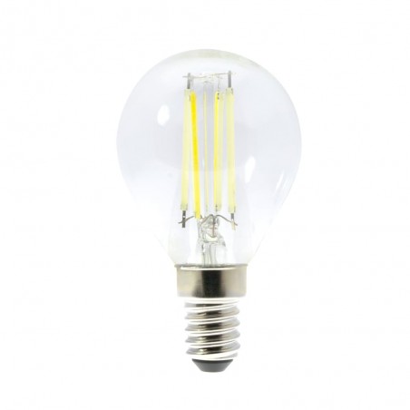 Ampoule LED Transparente G45 E14 6W 660Lm Dimmable 6000K - CristalRecord