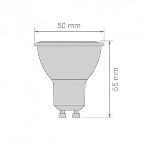 9W GU10 LED BULB 3000K