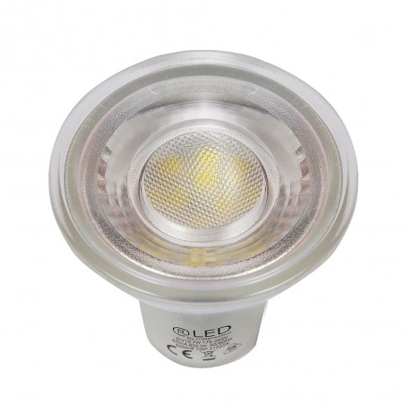 Bombilla LED GU10 7W 4000K 830lm cristal
