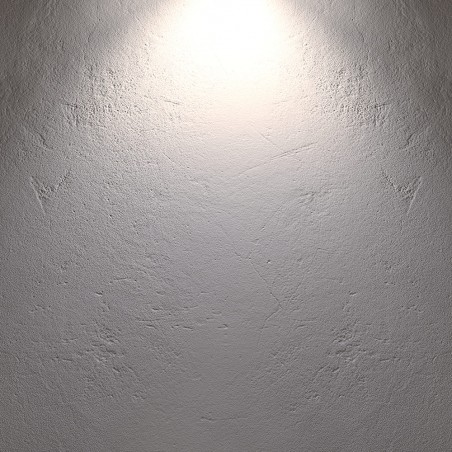 Pared iluminada con la Bombilla QR111 15W gris 4000K