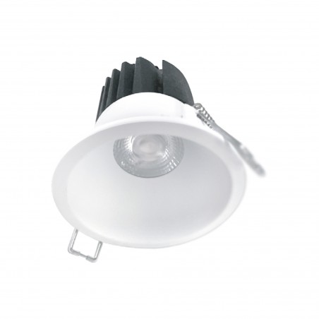 ABEL Recessed Downlight LED 12W 3000K 1000 lm Round White IP44