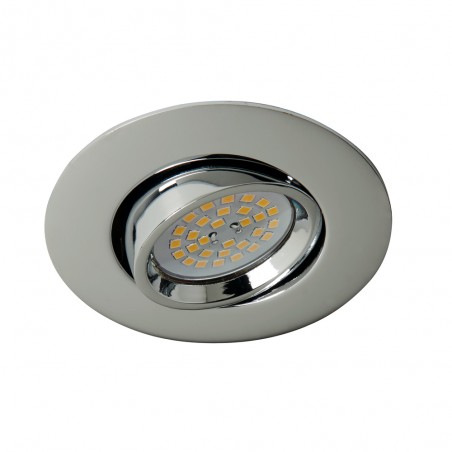 Zar Recessed Light Chrome