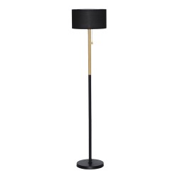 Lampadaire Olivia 1xE27 Noir
