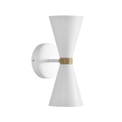 Greta Wall Lamp 2xE27 White