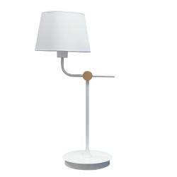 Solor White+Gold Table Lamp...