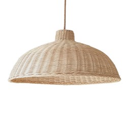 Addu White Rattan Lampshade...