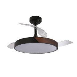 Taoro Black LED Ceiling Fan...