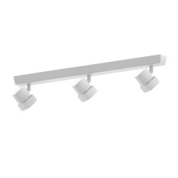 Regleta Moka 3XGU10 Blanco