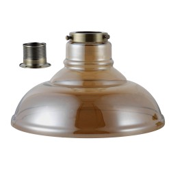 Abat-jour en verre Cloche - Or