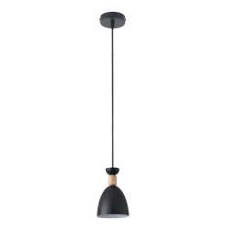 Cloe Ceiling Lamp 1xE27 Black