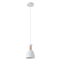 Cloe Ceiling Lamp 1xE27 White