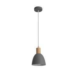 Lilian Pendant Lamp 1xE27 Grey