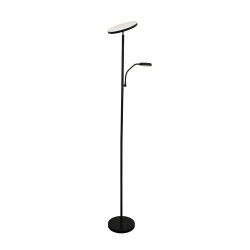 Lampadaire LED Denzel Noir...