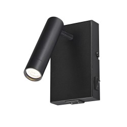 Applique murale Slim Noir...