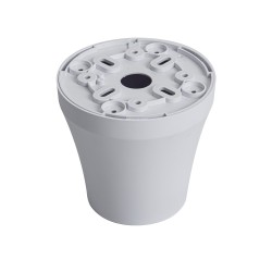 White base for ceiling fan