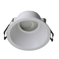 Recessed Round White 70mm...