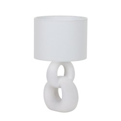 White Melie Ceramic Table...