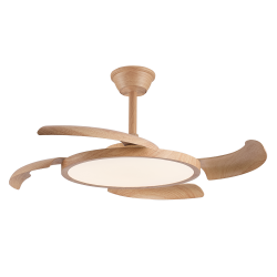 Key Wood LED Ceiling Fan...