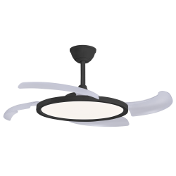 Ventilador LED aspas...