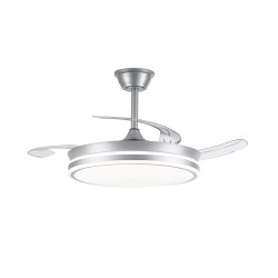 Evo Nickel LED Ceiling Fan...