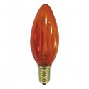 Bombilla Filamento LED C35 E14 4W Ámbar