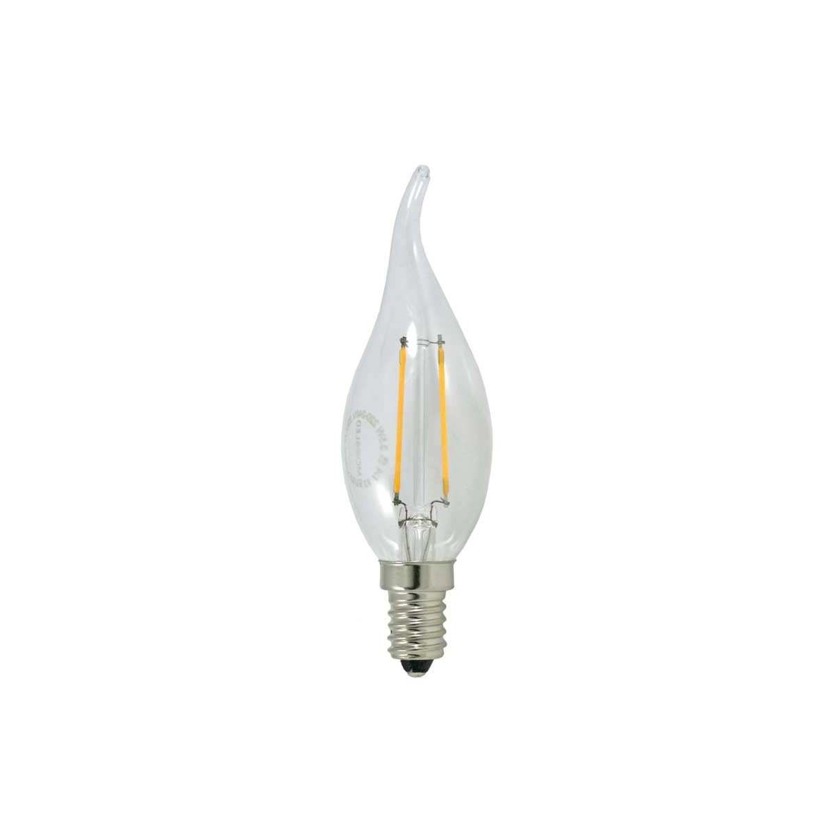 E14 C37 3.5W 320lm Golpe de viento 2700ºK E14 C37 3.5W 320lm Golpe de viento 2700ºK