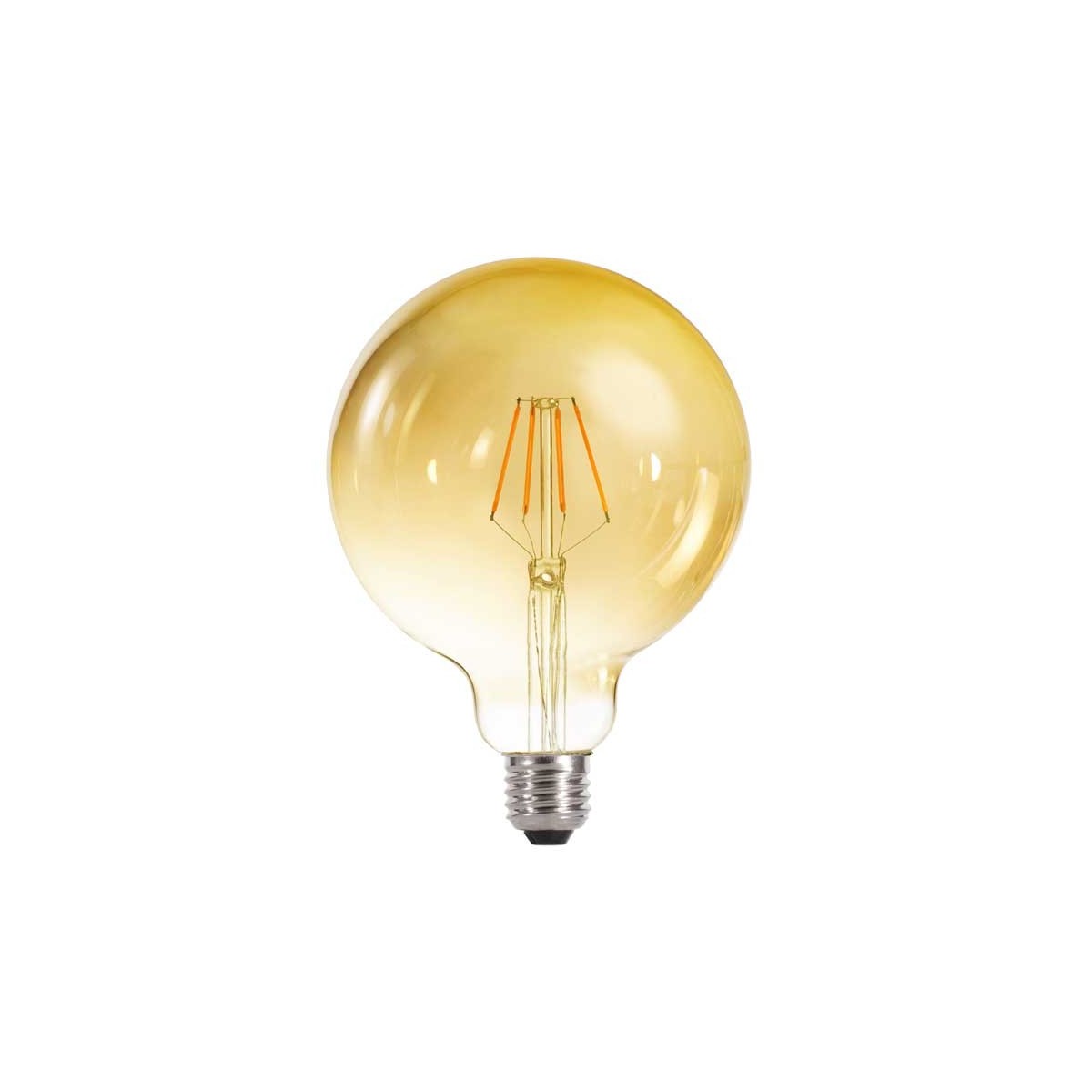 E27 GLOBO CARAMELO 4W 350LM 2000ºK E27 GLOBO CARAMELO 4W 350LM 2000ºK