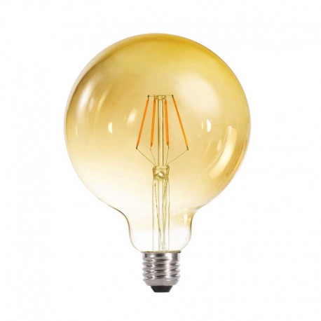 E27 GLOBO CARAMELO 4W 350LM 2000ºK