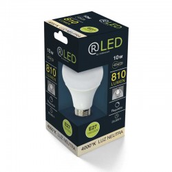 E27 A60 10W 810LM 4200K DIMMABLE