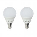 E14 B45 5.2W 520LM 3000ºK X2