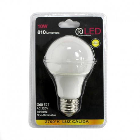 E27 Bulb 10W 810LM 2700ºK