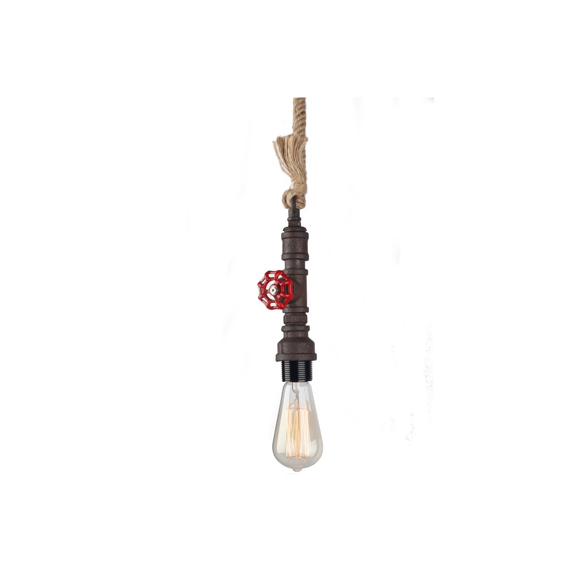 PORTABOMBILLA VINTAGE "KEY" E27 NEGRO OXIDO PORTABOMBILLA VINTAGE "KEY" E27 NEGRO OXIDO