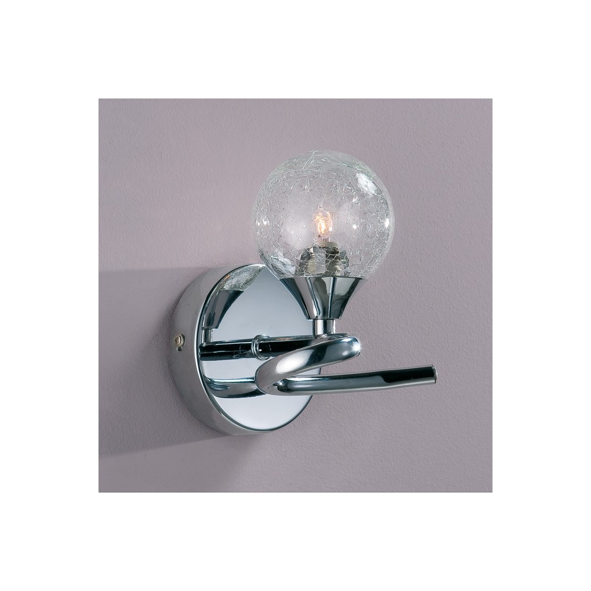APLIQUE 1 LUZ LOTTO CROMO APLIQUE 1 LUZ LOTTO CROMO