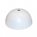 Half Ball White for Pendant Light Construct Make It