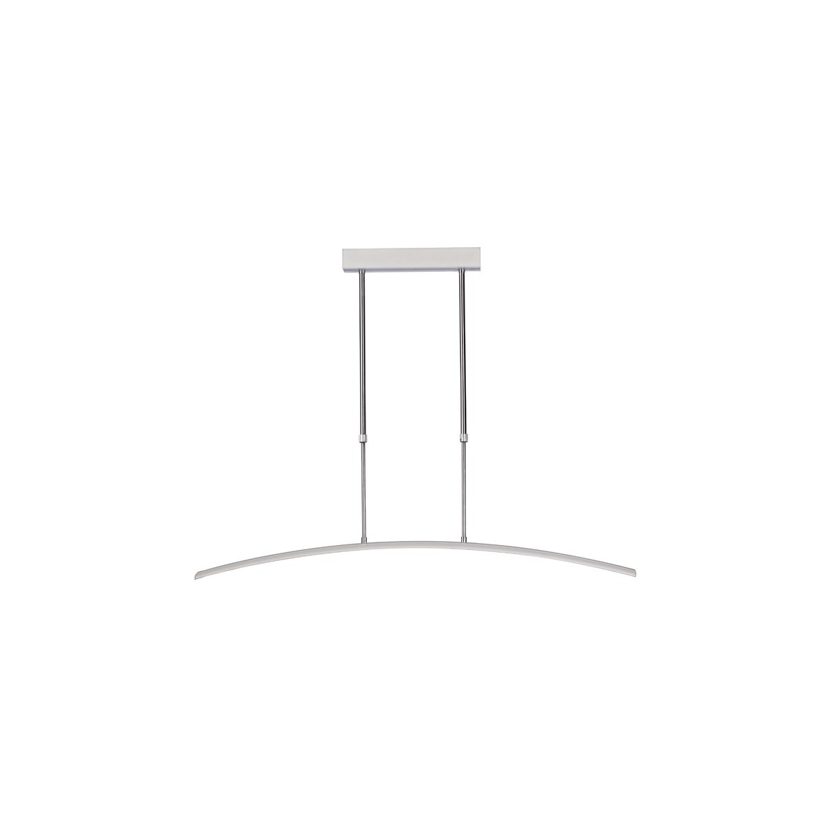 Lámpara Led gris curva Wanda Lámpara Led gris curva Wanda