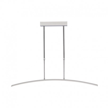 Lámpara Led gris curva Wanda