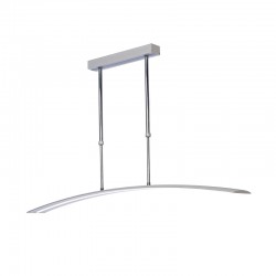 Lámpara Led gris curva Wanda