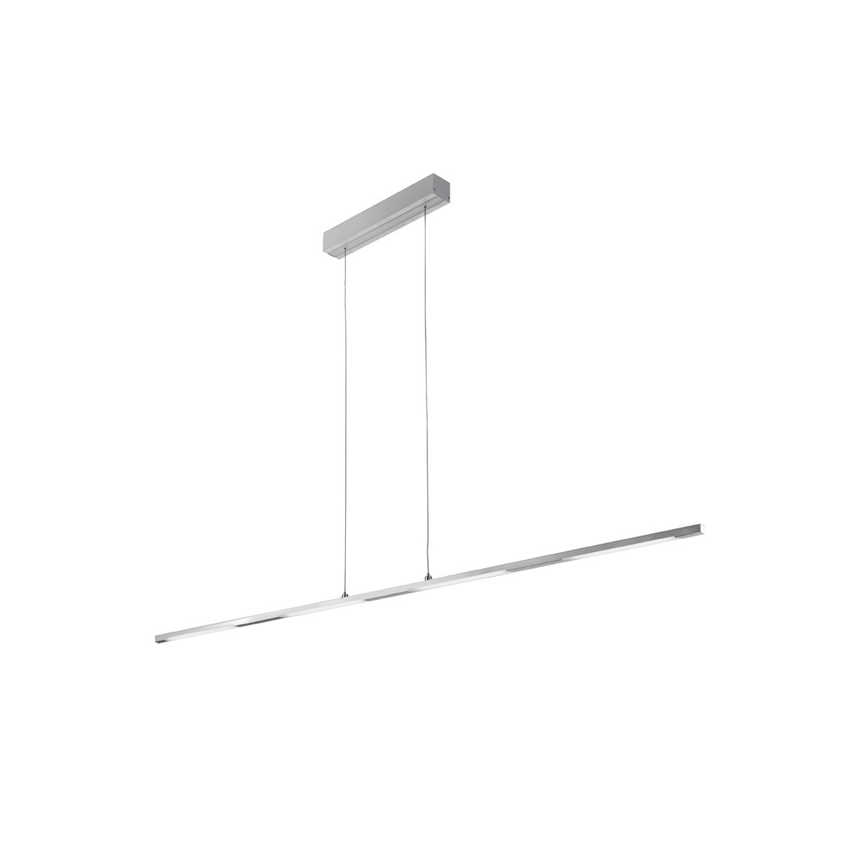 Lámpara de techo LED gris Tetra Lámpara de techo LED gris Tetra