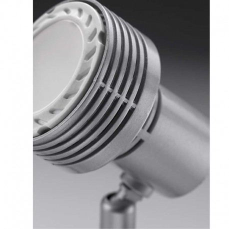 FOCO ORIENTABLE MASTA GU10 ALUMINIO PARA RAIL