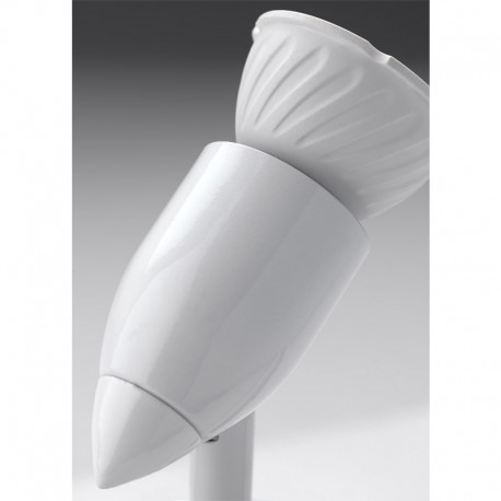 FOCO ORIENTABLE MASTA GU10 ALUMINIO PARA RIEL