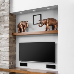 KIT 3 FOCOS REDONDOS COB LED