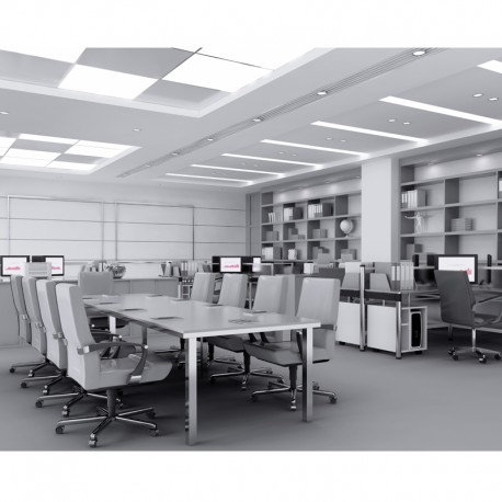 Panel Led (40W, 6000K). 60 x 60 cm.