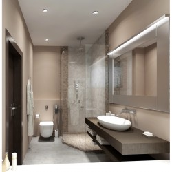 Empotrable Rain acero